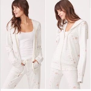 NWT Monrow Star Zip Up Hoodie 💫